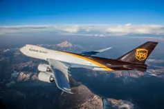 UPS Airplane 747-8