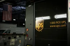 UPS Package Car