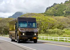 UPS Package Car